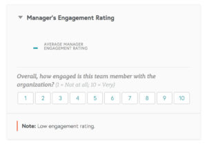manager rating employee engagement 300x210 -  - Engagement Summary Helps Organizations Measure Employee Engagement