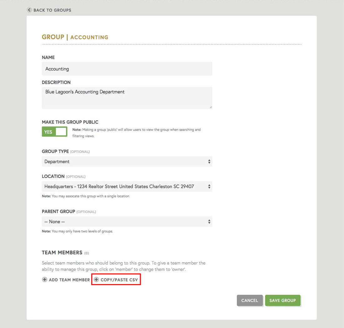 employee groups can be used for employee communication and employee recognition