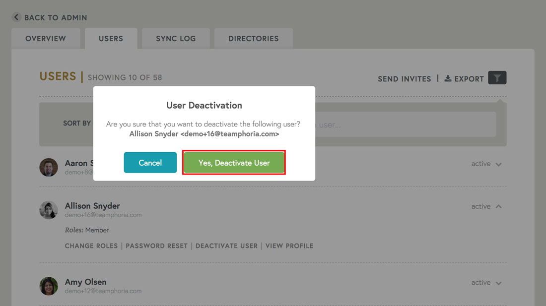 how to delete users from free performance management software