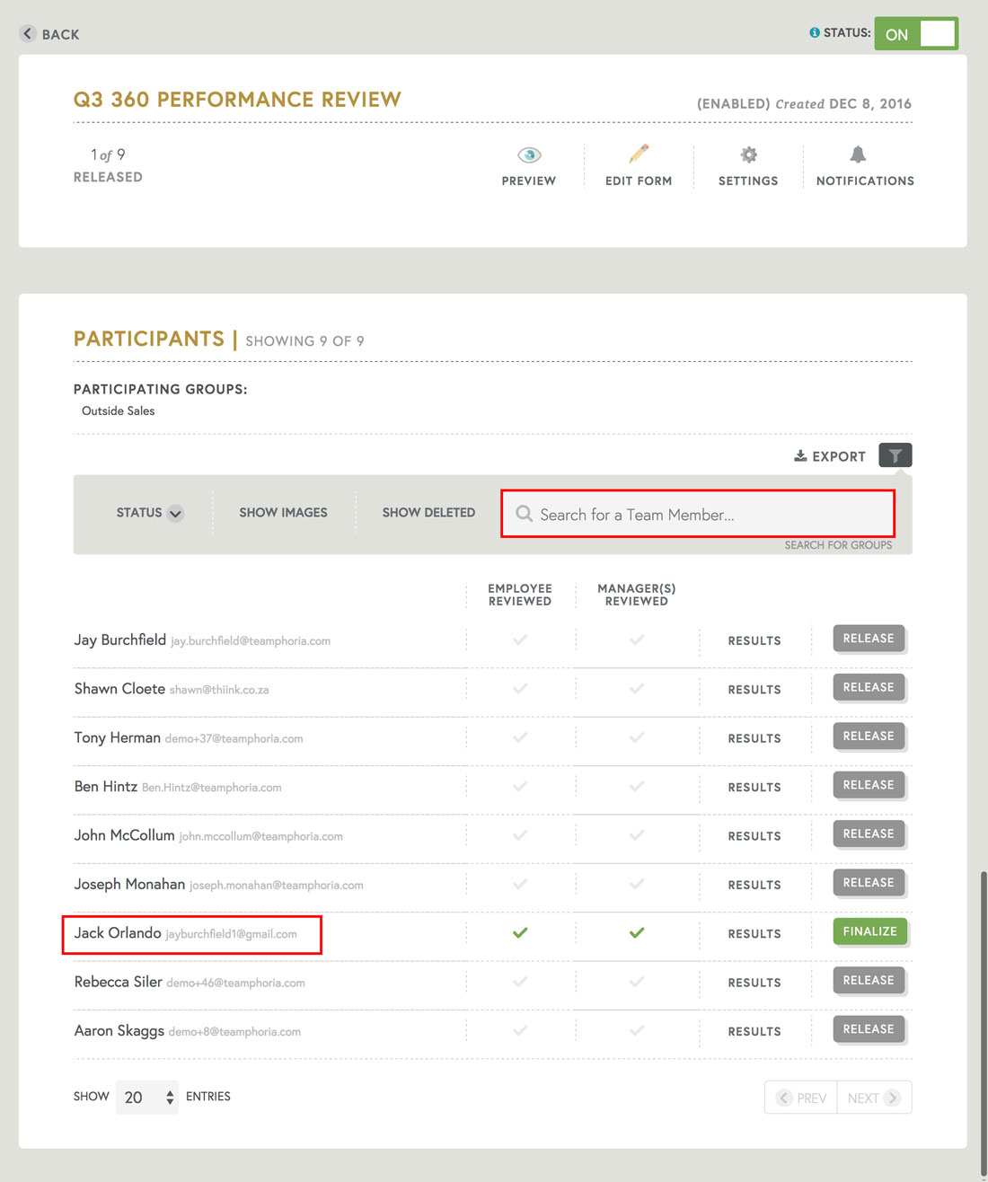annual performance review template search for employee review